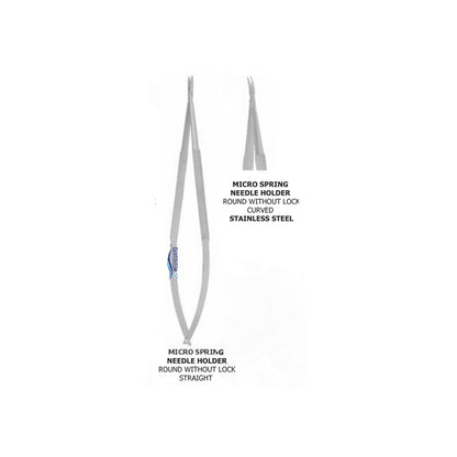 MEDIGUARD MICRO SPRING NEEDLE HOLDER ROUND WITH LOOK