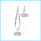 MEDIGUARD MICRO SPRING NEEDLE HOLDERS FLAT WITH LOOK