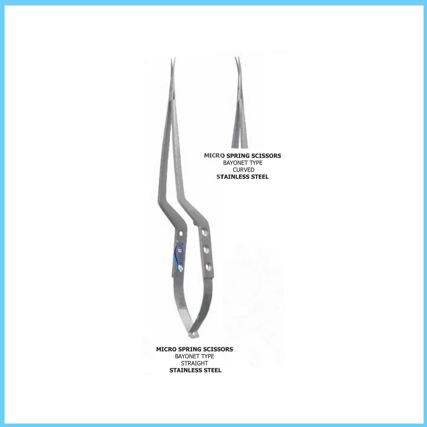 MEDIGUARD MICRO SPRING SCISSORS BAYONET – JE MEDIGUARD