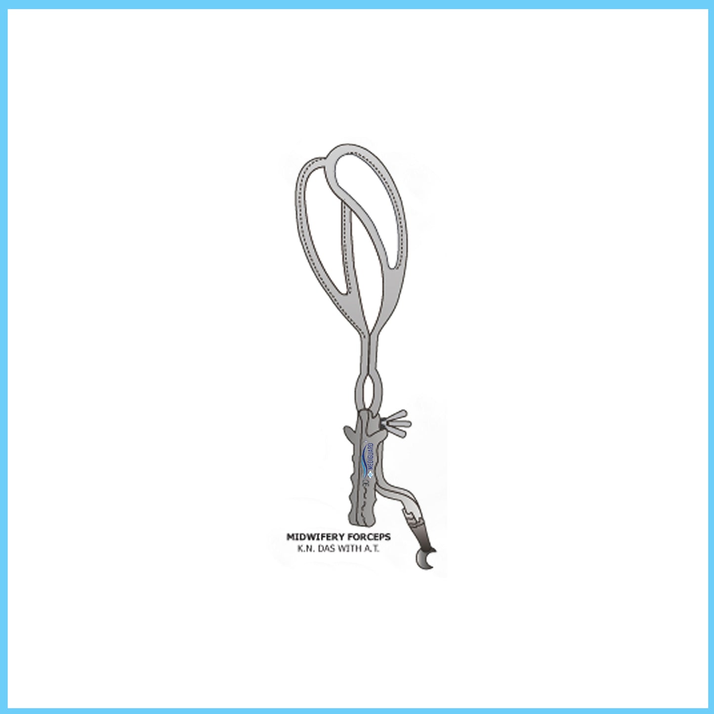 MEDIGUARD MIDWIFERY FORCEPS K.N. DAS WITH A.T