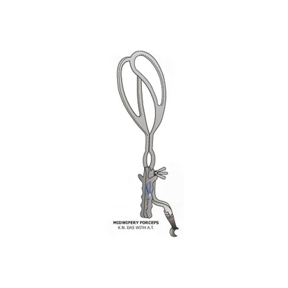 MEDIGUARD MIDWIFERY FORCEPS K.N. DAS WITH A.T