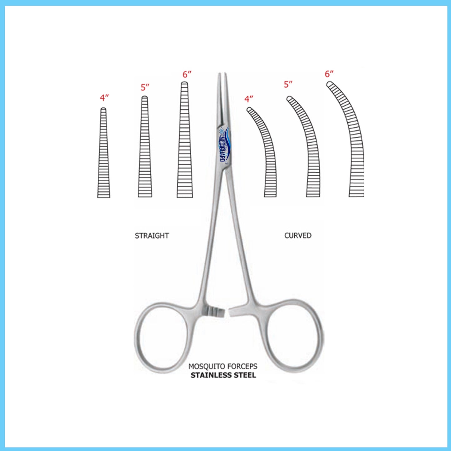 MEDIGUARD MOSQUITO FORCEPS