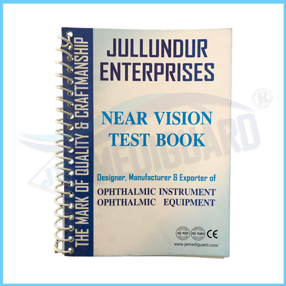 MEDIGUARD Near vision test book