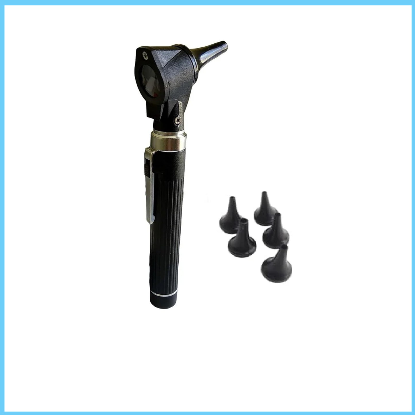 MEDIGUARD Pocket Otoscope LED with 5 Specula for ENT