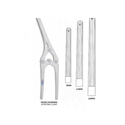 MEDIGUARD PAYRS CRUSHING INTESTINAL CLAMP