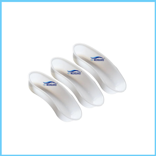 MEDIGUARD Plastic Kidney Tray 8", Pack of 3