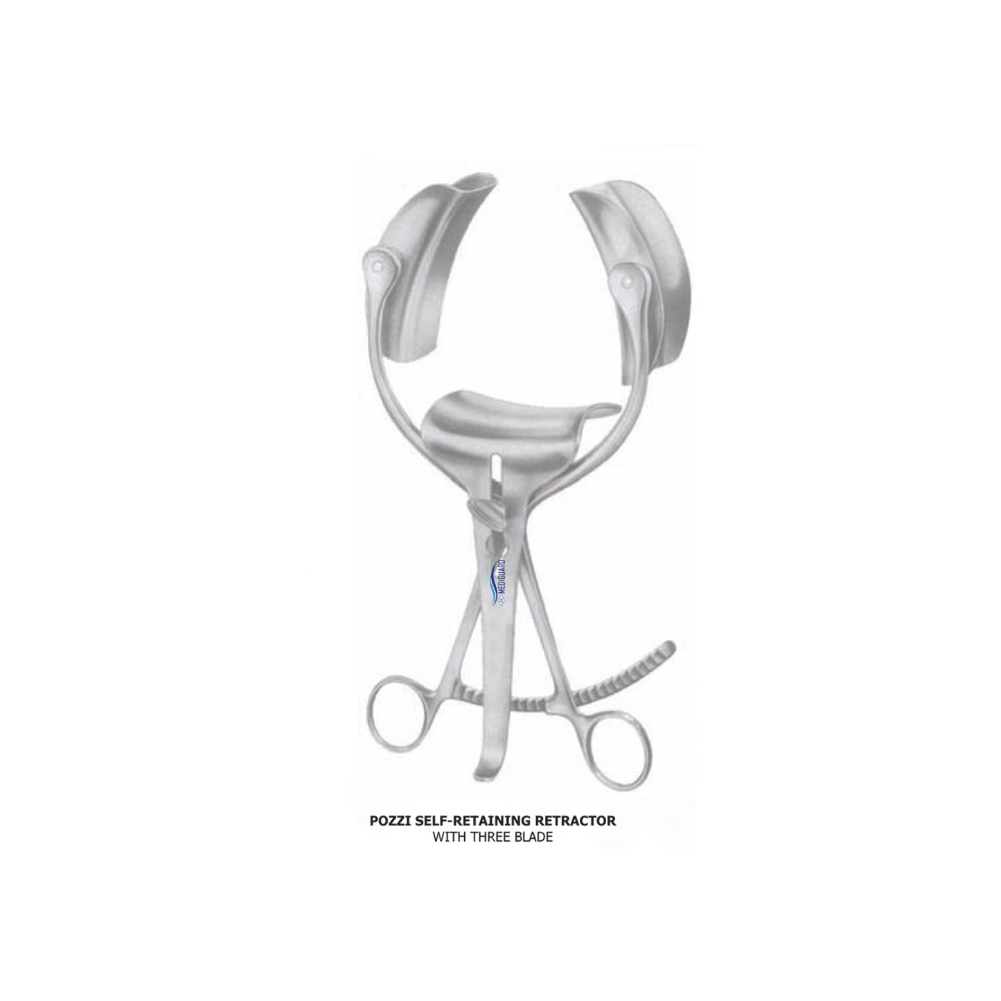 MEDIGUARD POZZI SELF RETAINING RETRACTOR WITH THREE BLADE