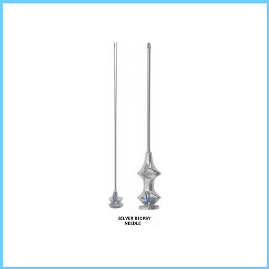 MEDIGUARD SILVER BIOPSY NEEDLE