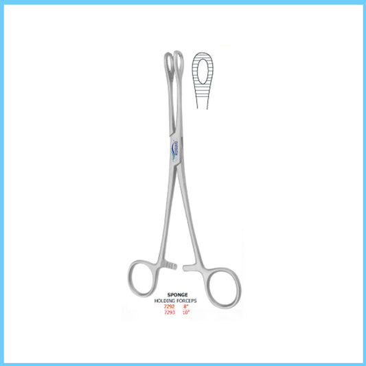 MEDIGUARD SPONGE HOLDING FORCEPS