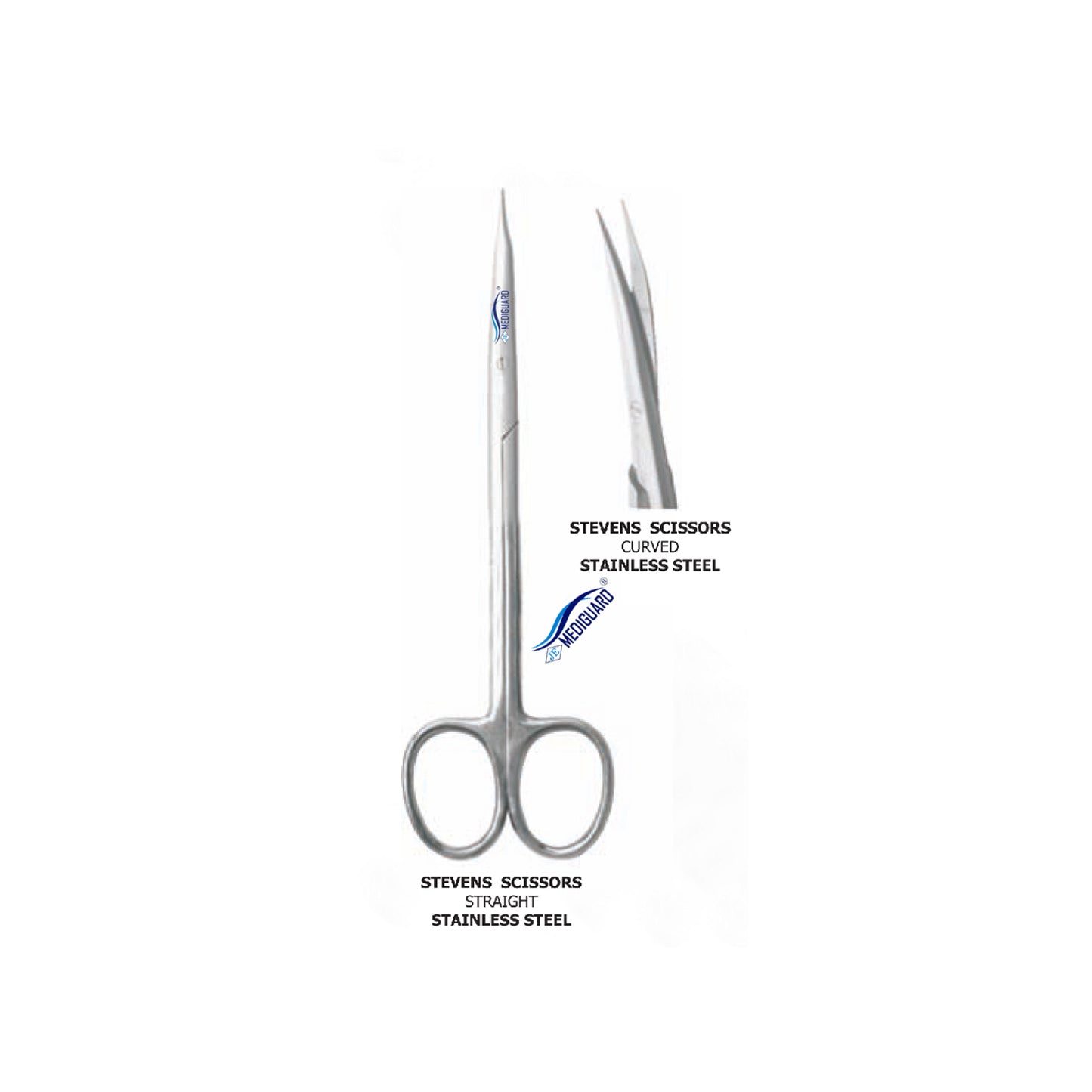 MEDIGUARD STEVENS SCISSORS STRAIGHT SS