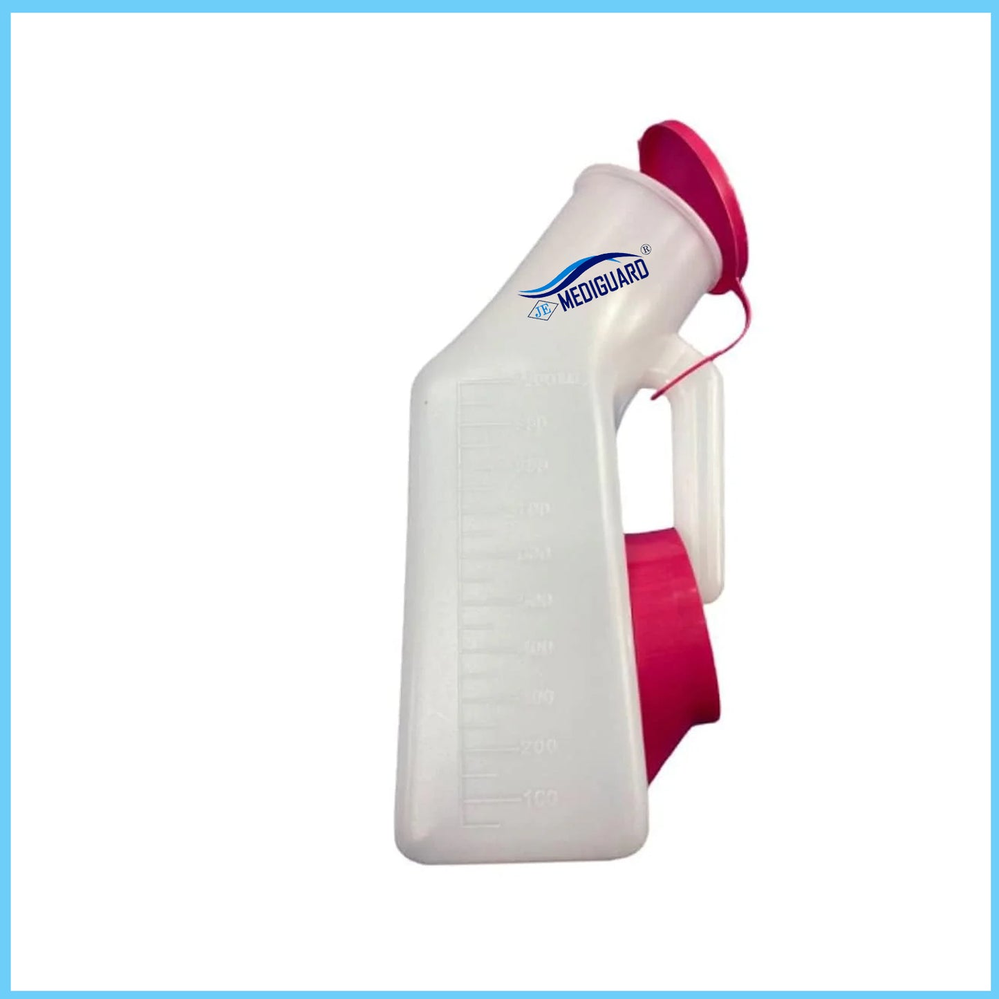 MEDIGUARD Unisex Polypropylene Autoclavable Urinal Pot (1000ML)