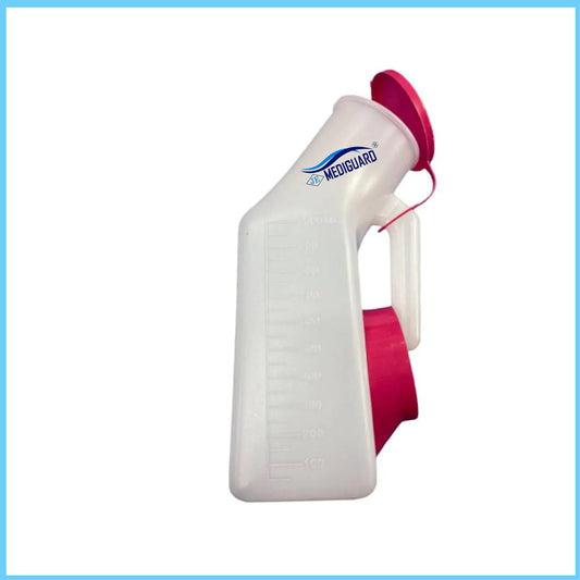 MEDIGUARD Unisex Polypropylene Autoclavable Urinal Pot (1000ML)