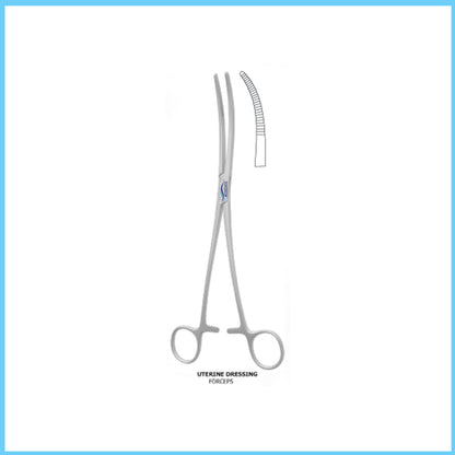 MEDIGUARD UTERINE DRESSING FORCEPS