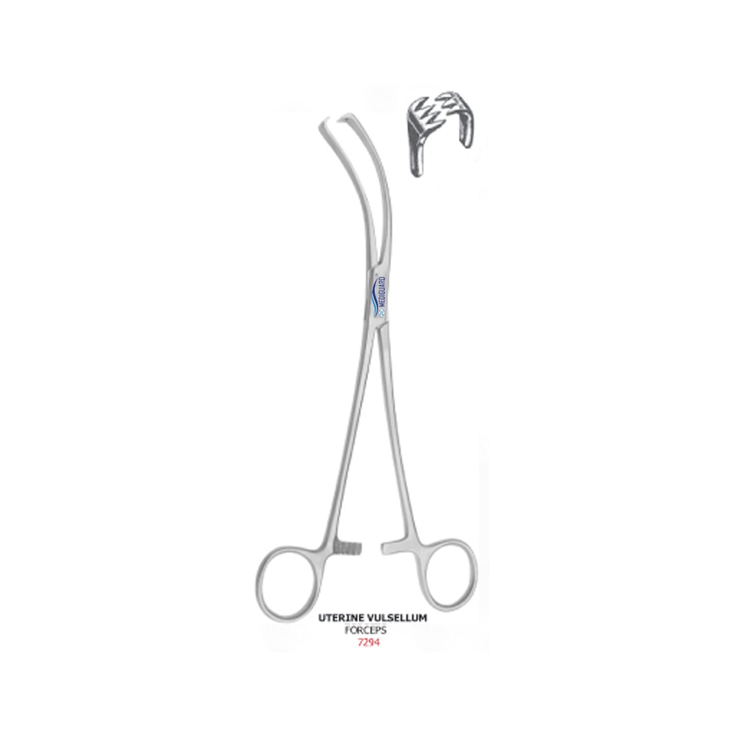 MEDIGUARD UTERINE VULSELLUM FORCEPS