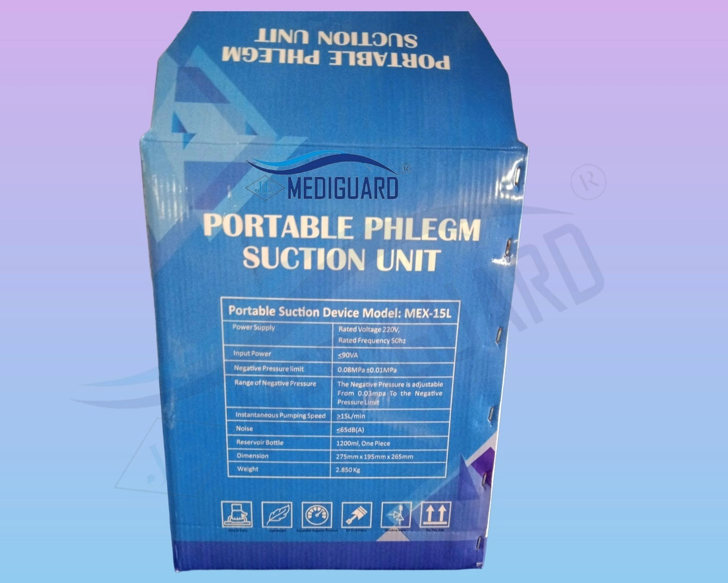 MEDIGUADR Portable Phlegm Suction Machine (New)