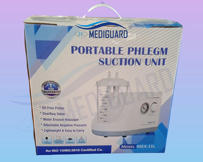 MEDIGUADR Portable Phlegm Suction Machine (New)