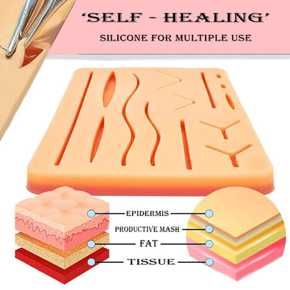 MEDIGUARD Silicone Training Suture Practice Pads