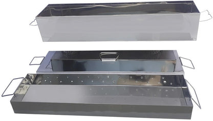 MEDIGUARD Cidexx Tray Stainless Steel Tray Sterilization 10 liters Size 27"x6"x5" Reusable Medical